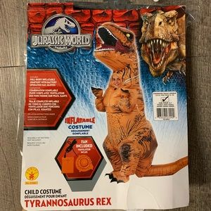 Kids Inflatable T-Rex Dinosaur Costume